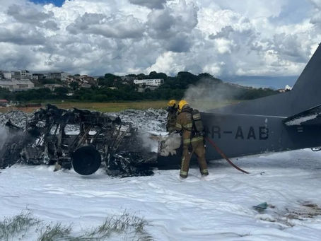 Policiais Federais que morreram em queda de monomotor em Minas Gerais são de Brasília 