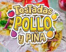 Tostadas pollo y piña (3).jp