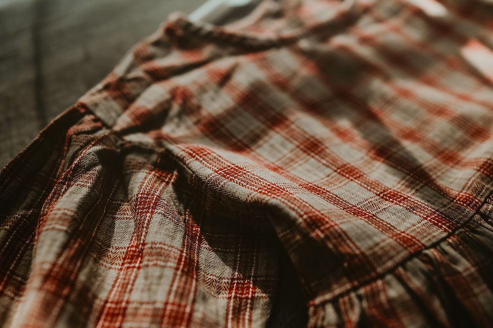 Thumbnail: Plaid FarmGirl Linen