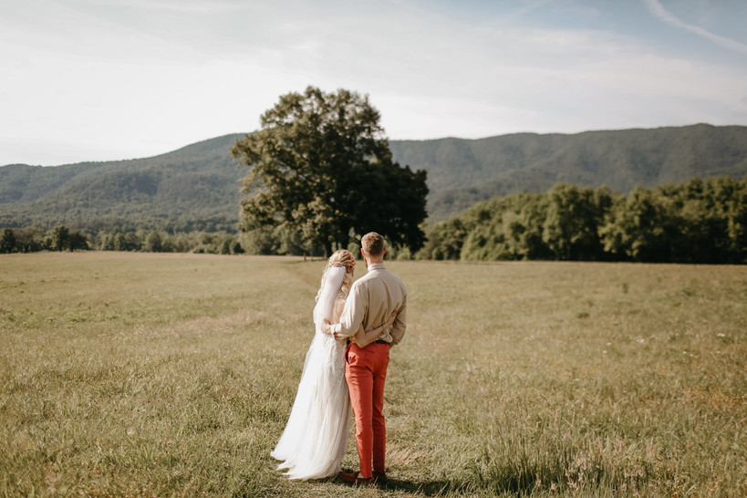 Cades Cove Smoky Mountain Elopement
