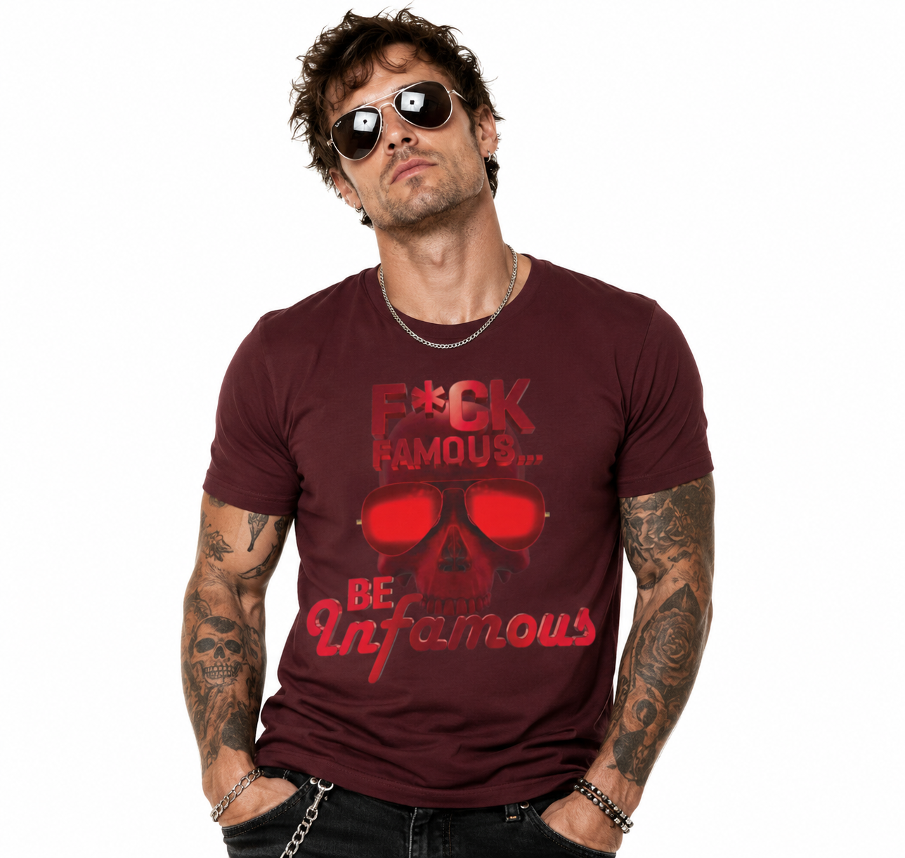 F*ck Famous, Be Infamous (Red Leather Variant)