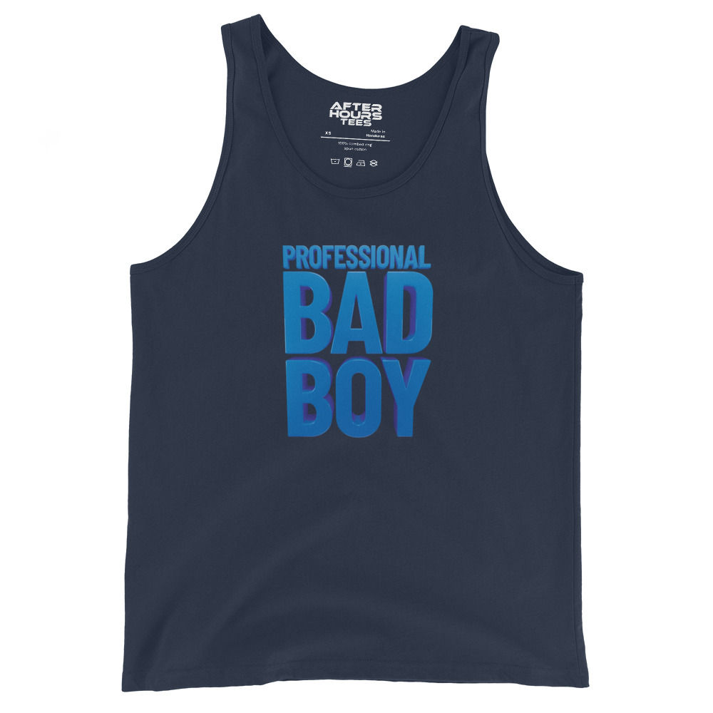 Professional Bad Boy (Blue) Men's Tank Top