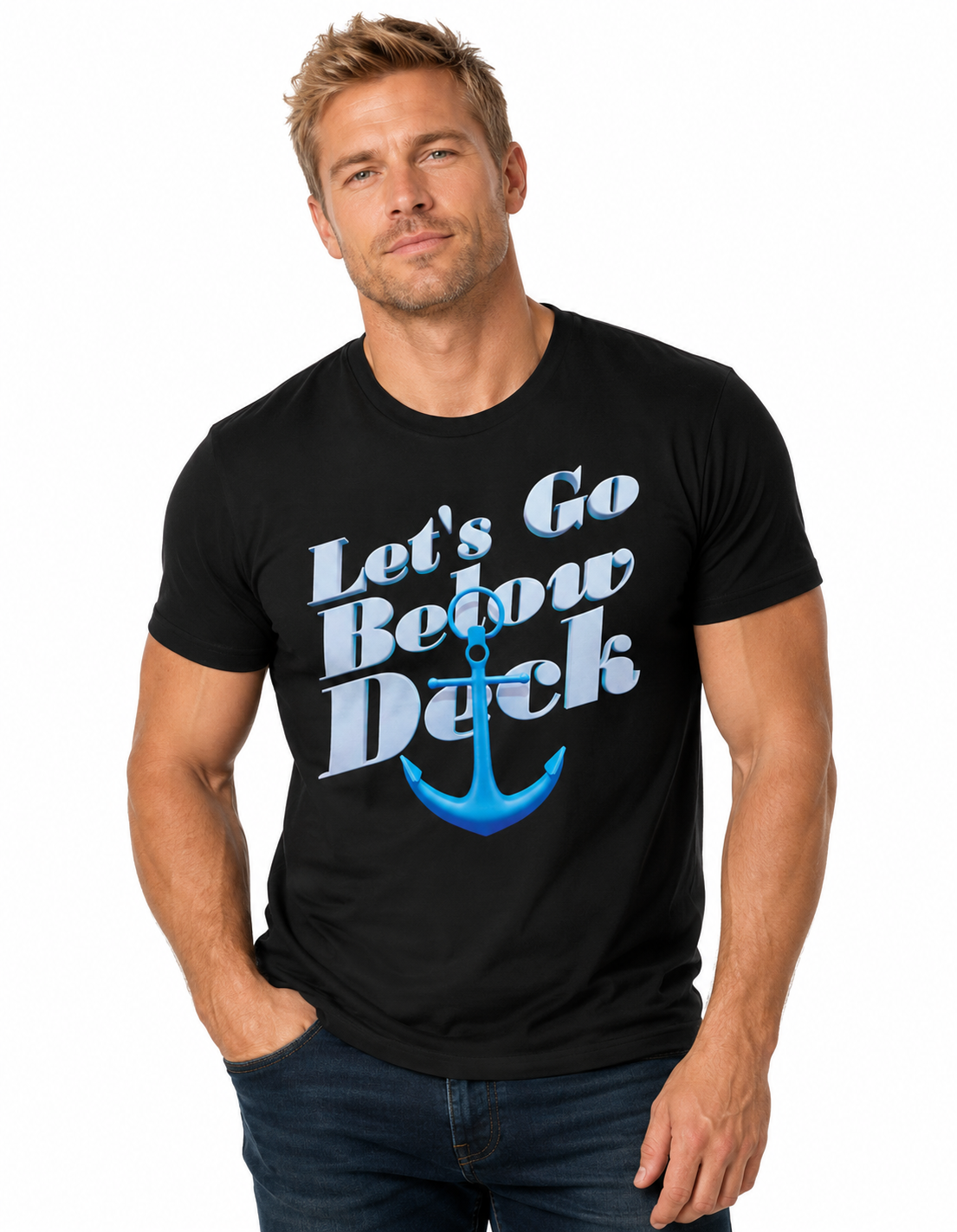 Let's Go Below Deck (Blue)