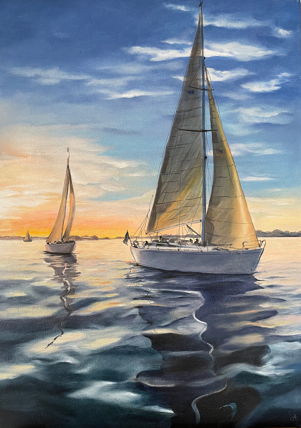 On the raid 50*70 cm