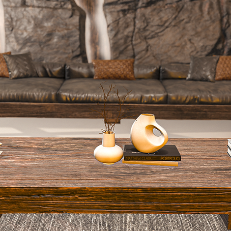 IRONWOOD LIVINGROOM SET: donde lo rústico se vuelve sofisticado.