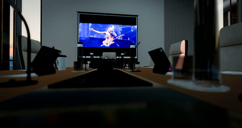 Donde las reuniones cobran vida en Second Life.