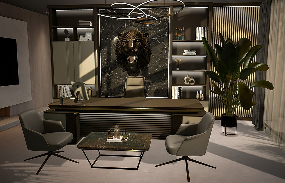 El escritorio de una Escritora.