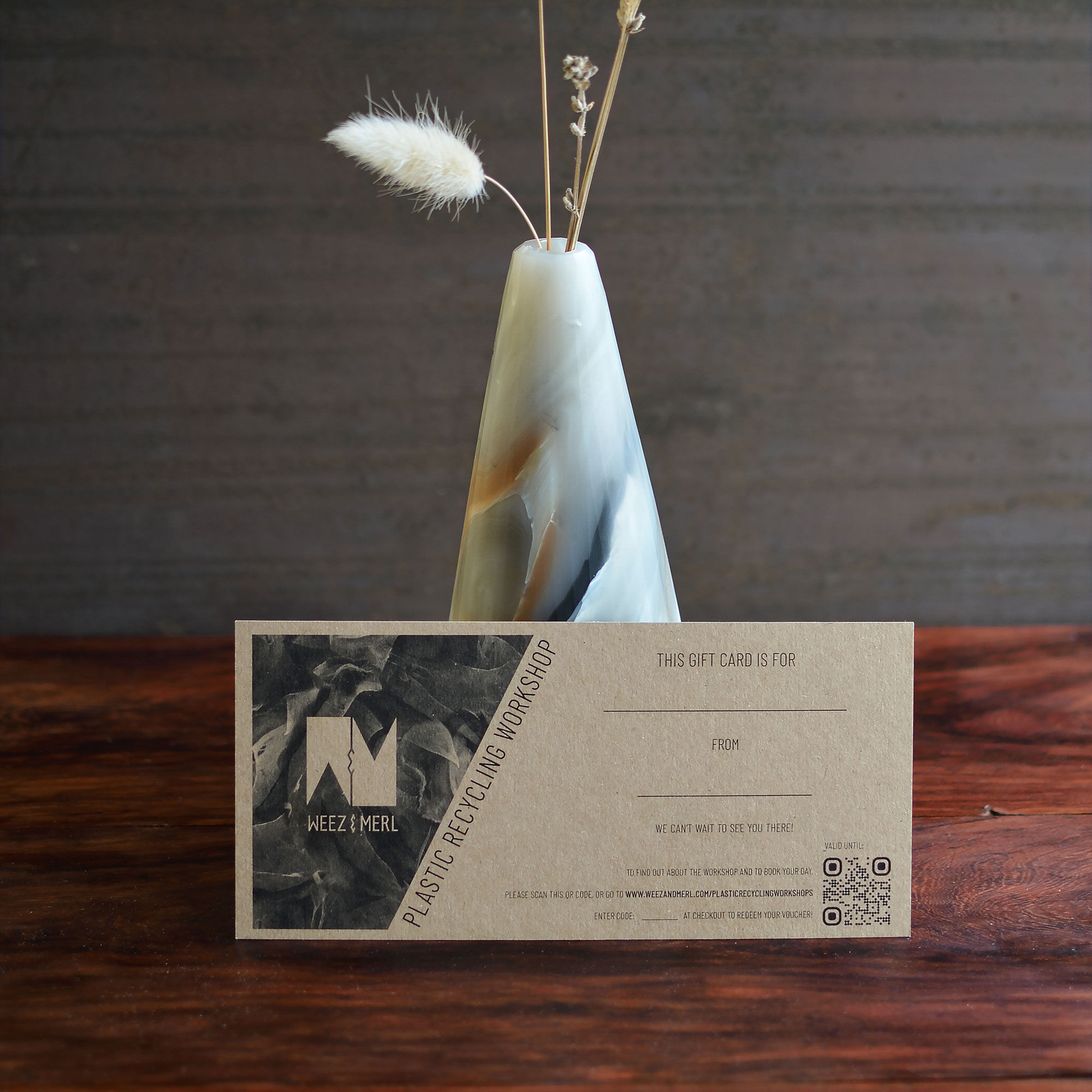 PLASTIC RECYCLING WORKSHOP - GIFT CARD