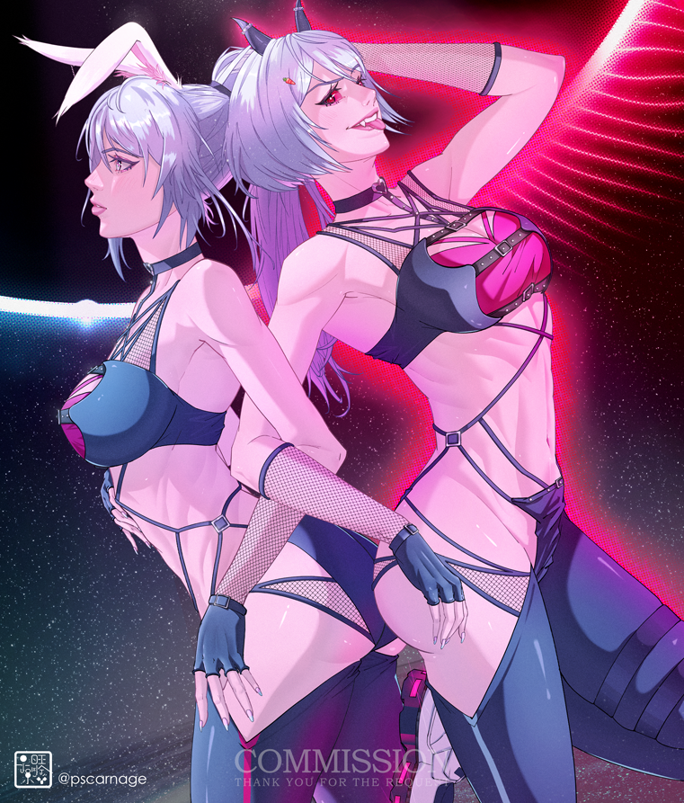 Miisty | Bunny x Demon [Commission]