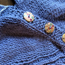 Child's Cotton Iris Cable Panel Pullover 2T Detail.jpg