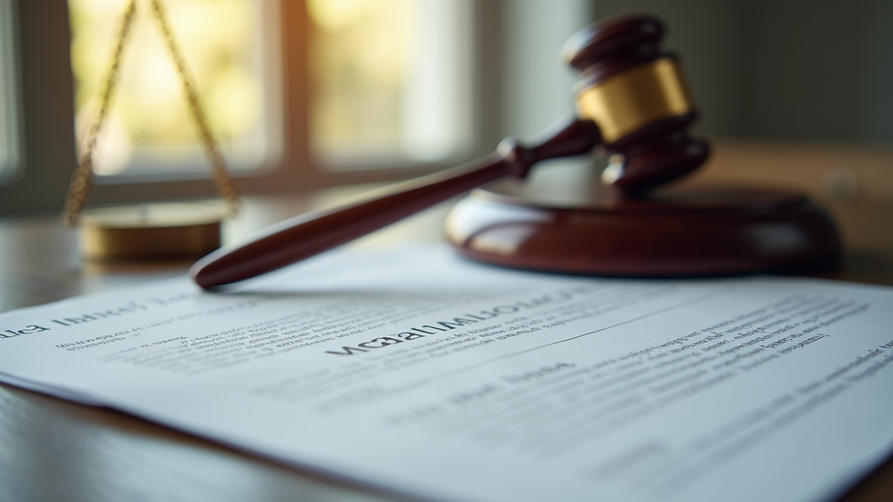 Eye-level view of a conference room set up for mediation