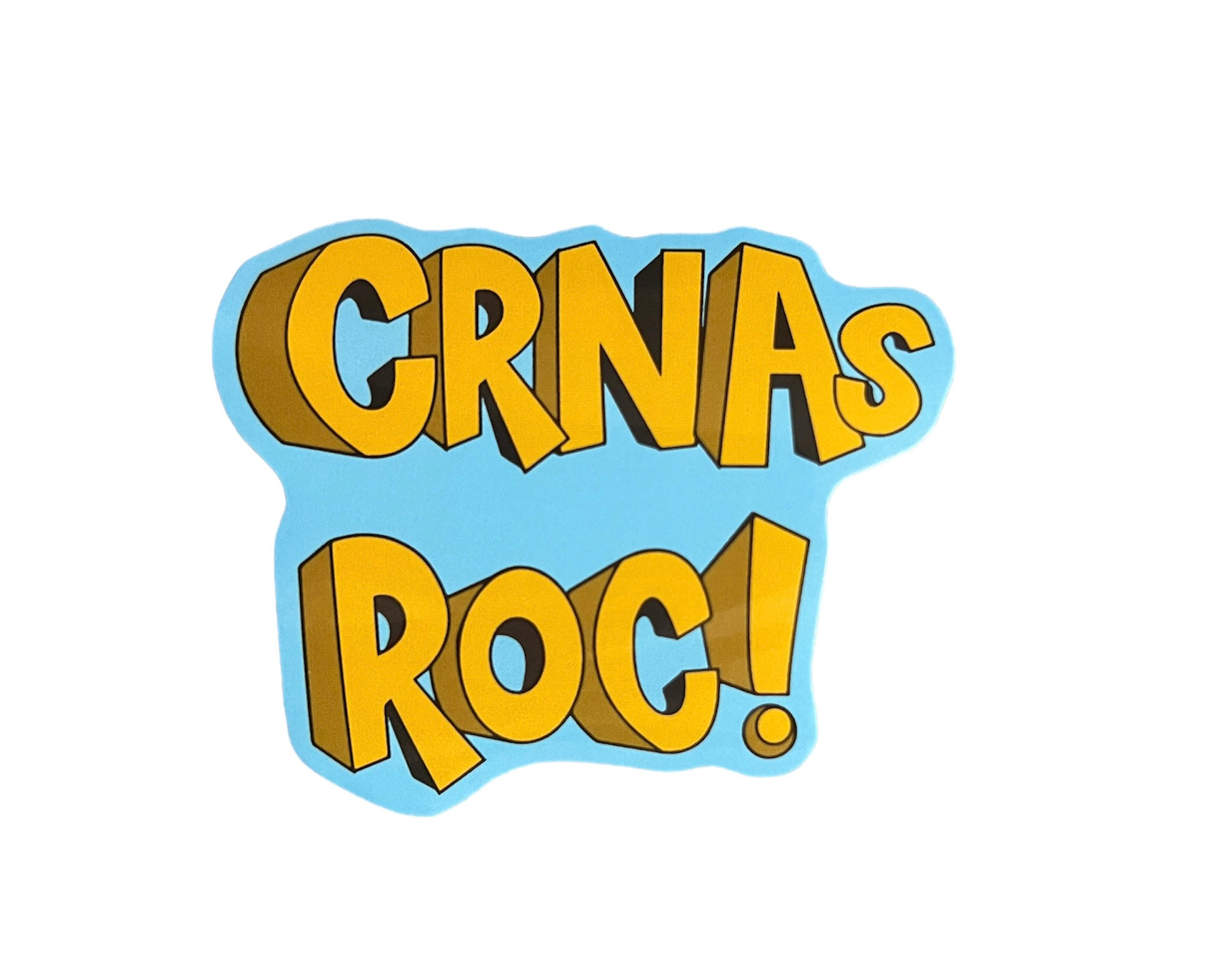 CRNAs ROC! Sticker