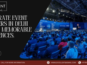 Corporate event planners in Delhi create memorable experiences.