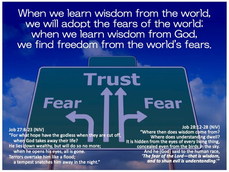 Wisdom and Fear