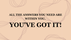 Short and to the Point: You've Got IT!