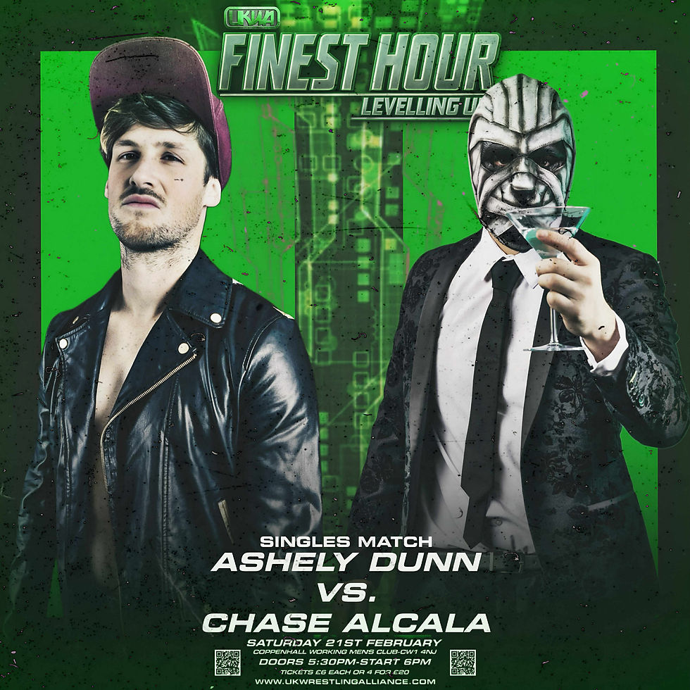 Singles Match – Ashley Dunn Vs Chase Alcala
