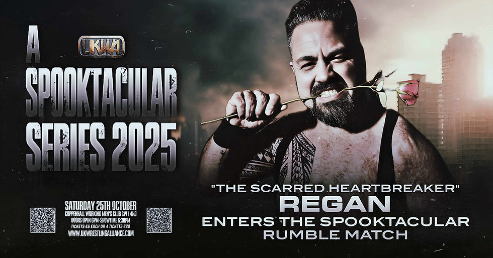 A Spooktacular Series 2025 - Regan Enters The Spooktacular Rumble Match