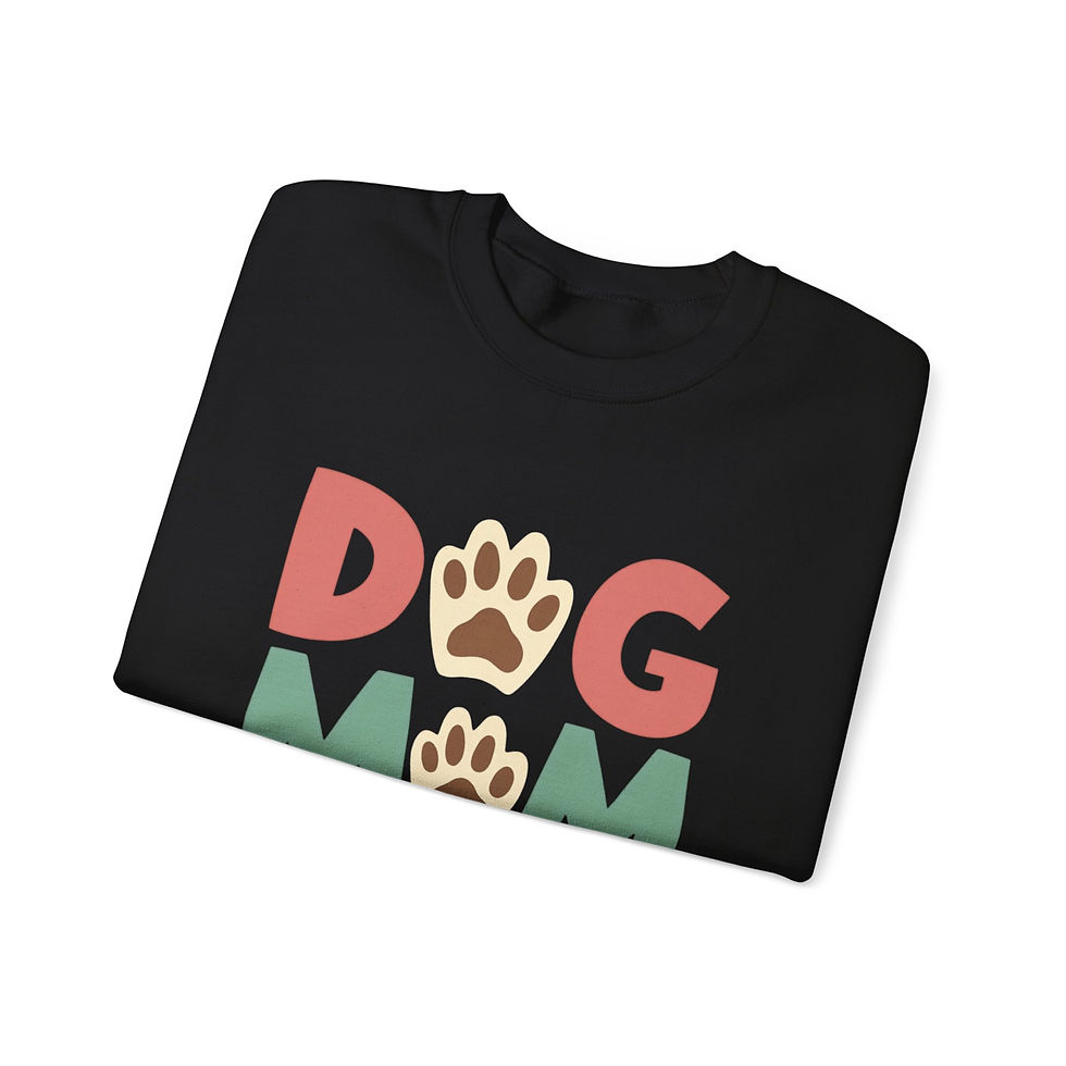 Thumbnail: Dog Mom Squad Sweatshirt | Cute Dog Lover Crewneck