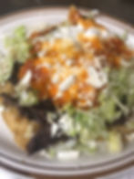 Tostadas con pollo o carne asada
