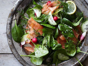 SUPER HEALTHY spinach SALAD