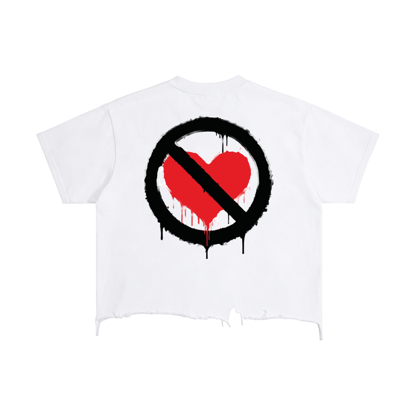 Evolon Unbothered Distressed Tee