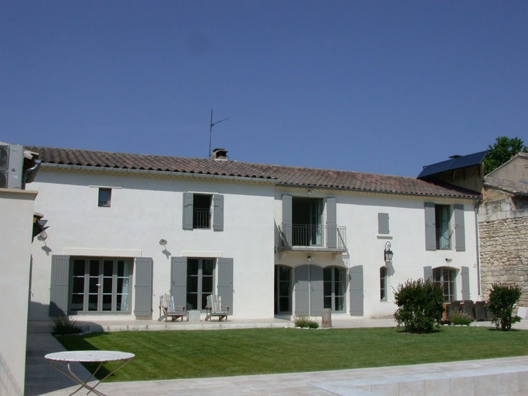 Rénovation maison de village Villeneuve les Avignon