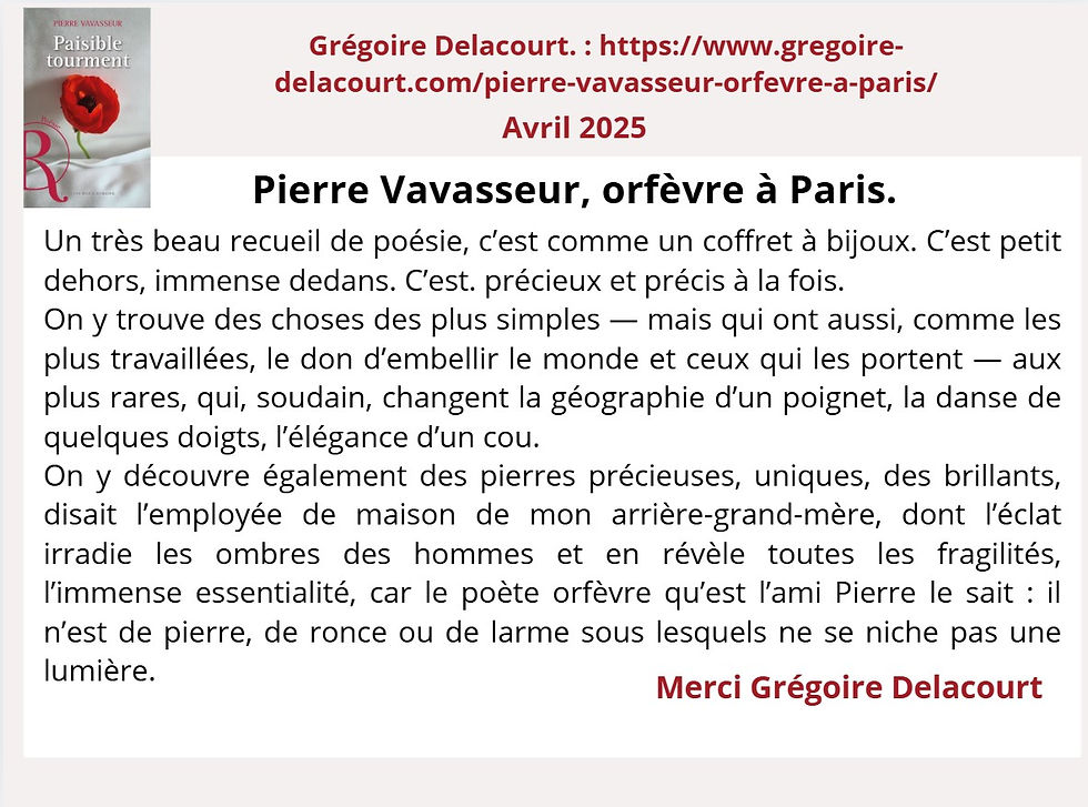 Miniature : PAISIBLE TOURMENT - Pierre Vavasseur