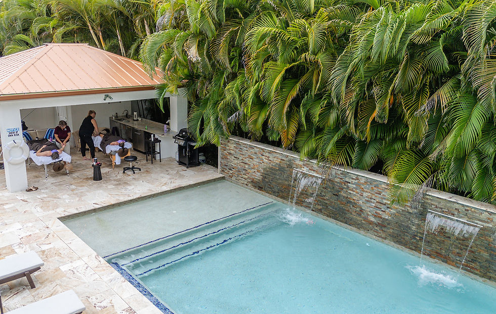 Florida Keys best places to stay: massage at Casa Feliz Florida Keys