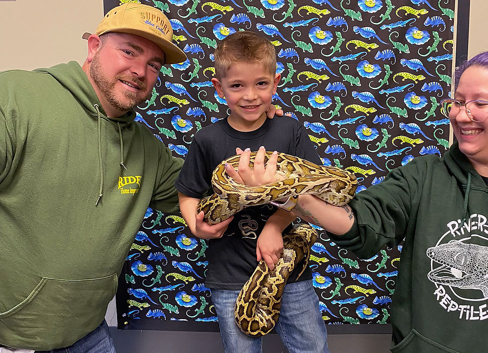 Riverside Reptiles Birthday Party