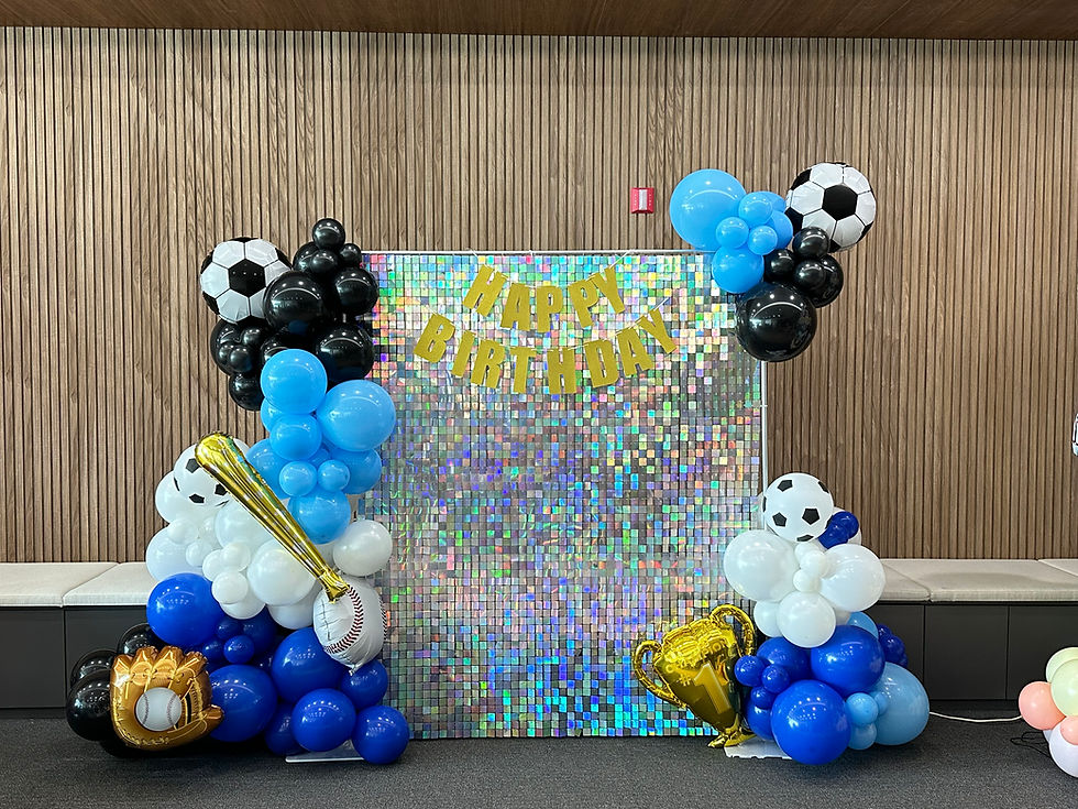 키즈생일파티포토존