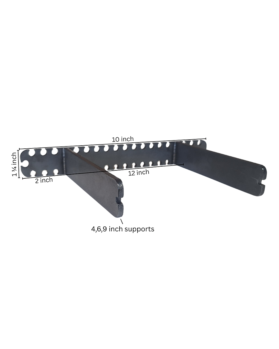 Thumbnail: 1 1/4" Hollow Shelf Floating Bracket