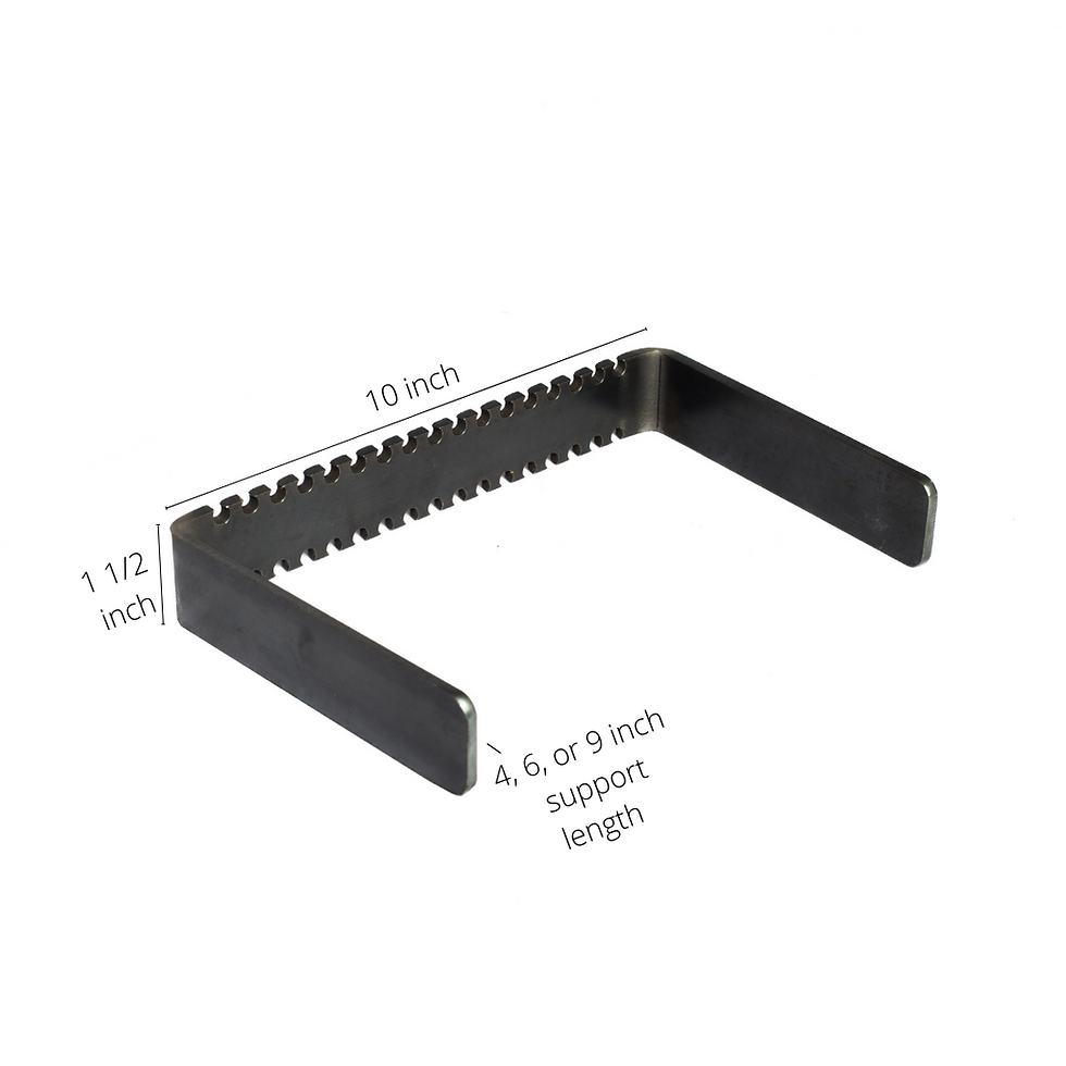 Thumbnail: Sheppard Brackets - 1 1/2" Hollow Shelf Floating Bracket