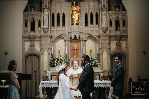a new orleans catholic wedding