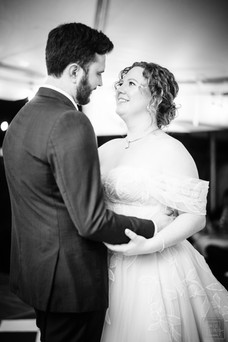 rainy wedding with tent 