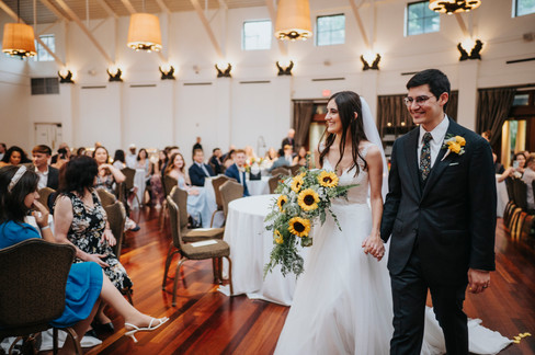 audubon tea room inside ceremony