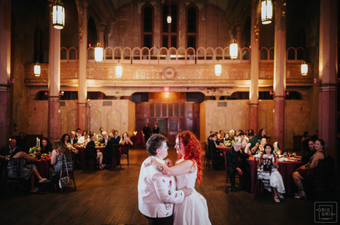 1st dance at new orleans wedding peter and paul