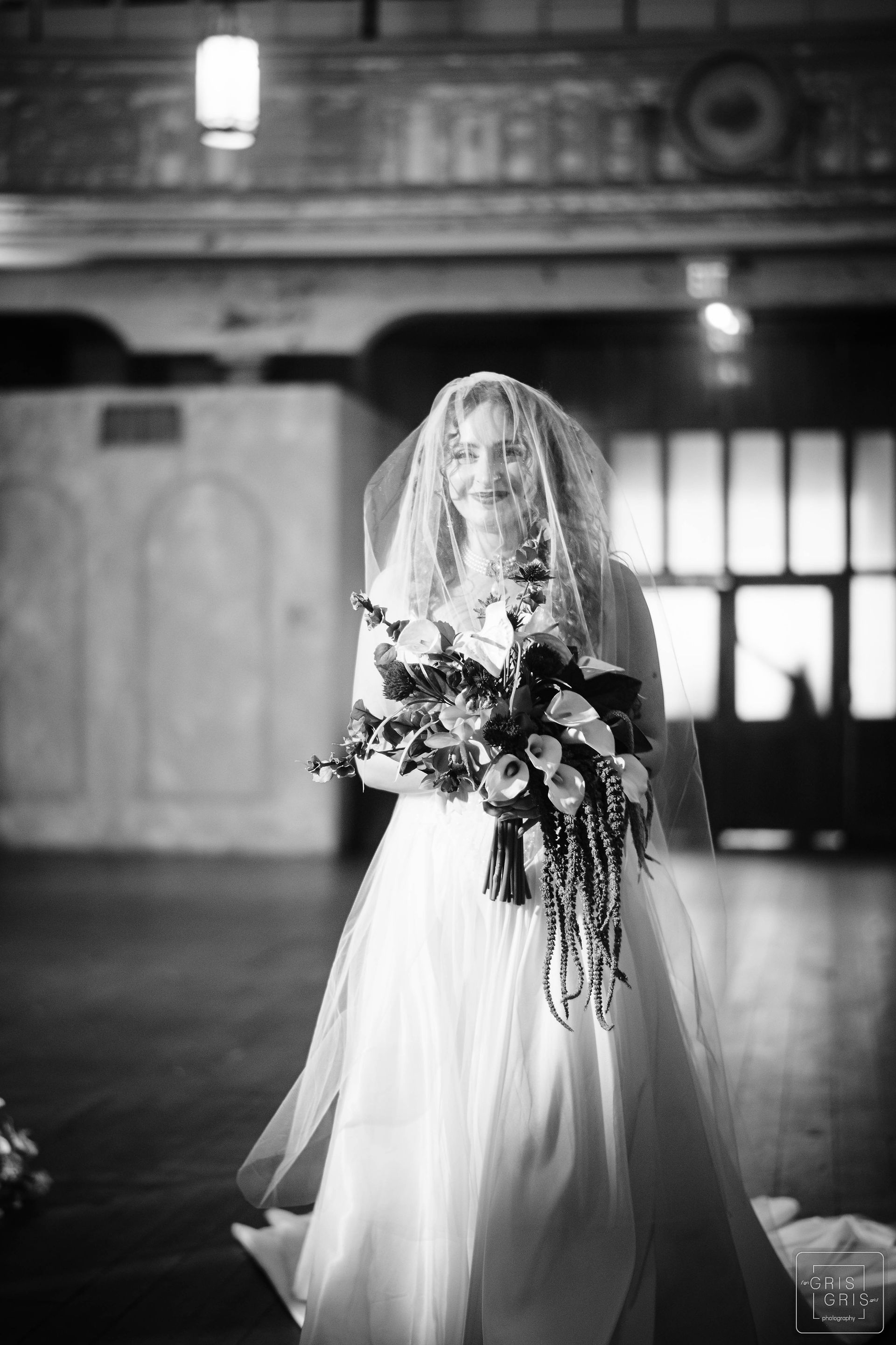 bride walking down aisle