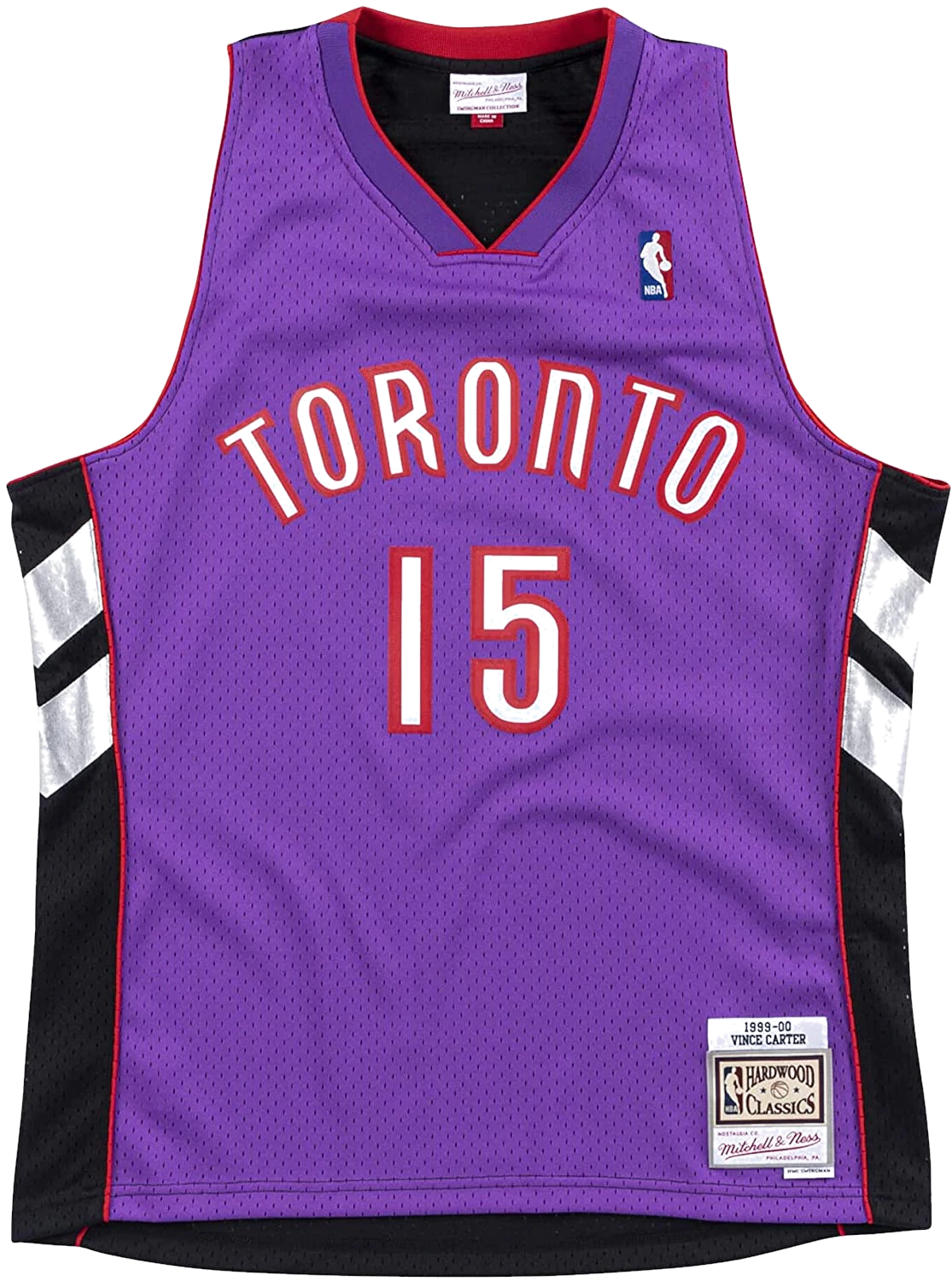VINCE CARTER TORONTO RAPTORS THROWBACK JERSEY