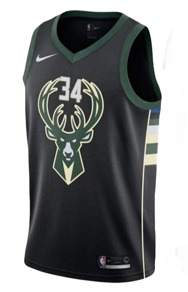 GIANNIS ANTETOKOUNMPO MILWAUKEE BUCKS JERSEY