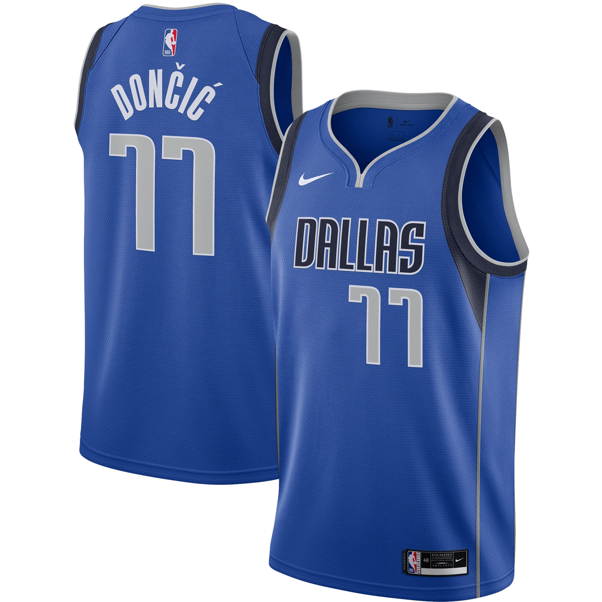 LUKA DONCIC DALLAS AUTHENTIC MAVERICKS JERSEY