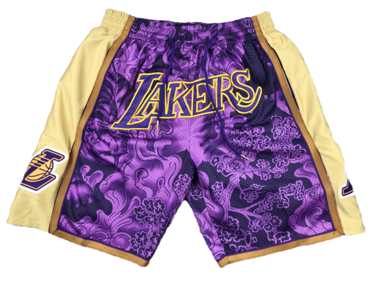 LOS ANGELES LAKERS LUNAR SHORTS