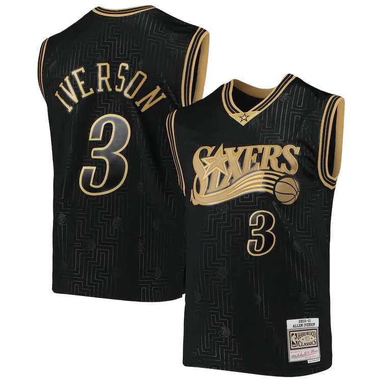 ALLEN IVERSON PHILADELPHIA 76ERS THROWBACK JERSEY
