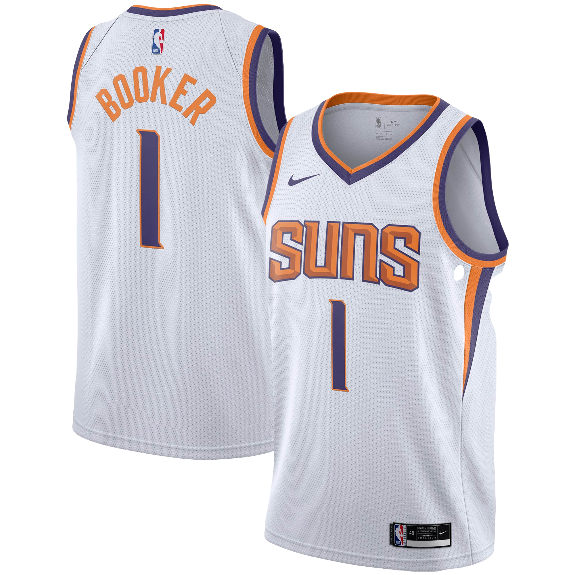 DEVIN BOOKER PHOENIX SUNS JERSEY