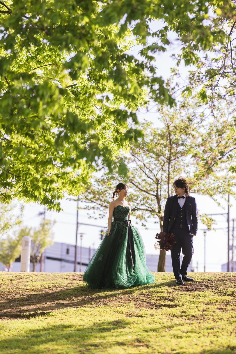 富山フォトウェディング　ナチュラルロケーション　前撮り