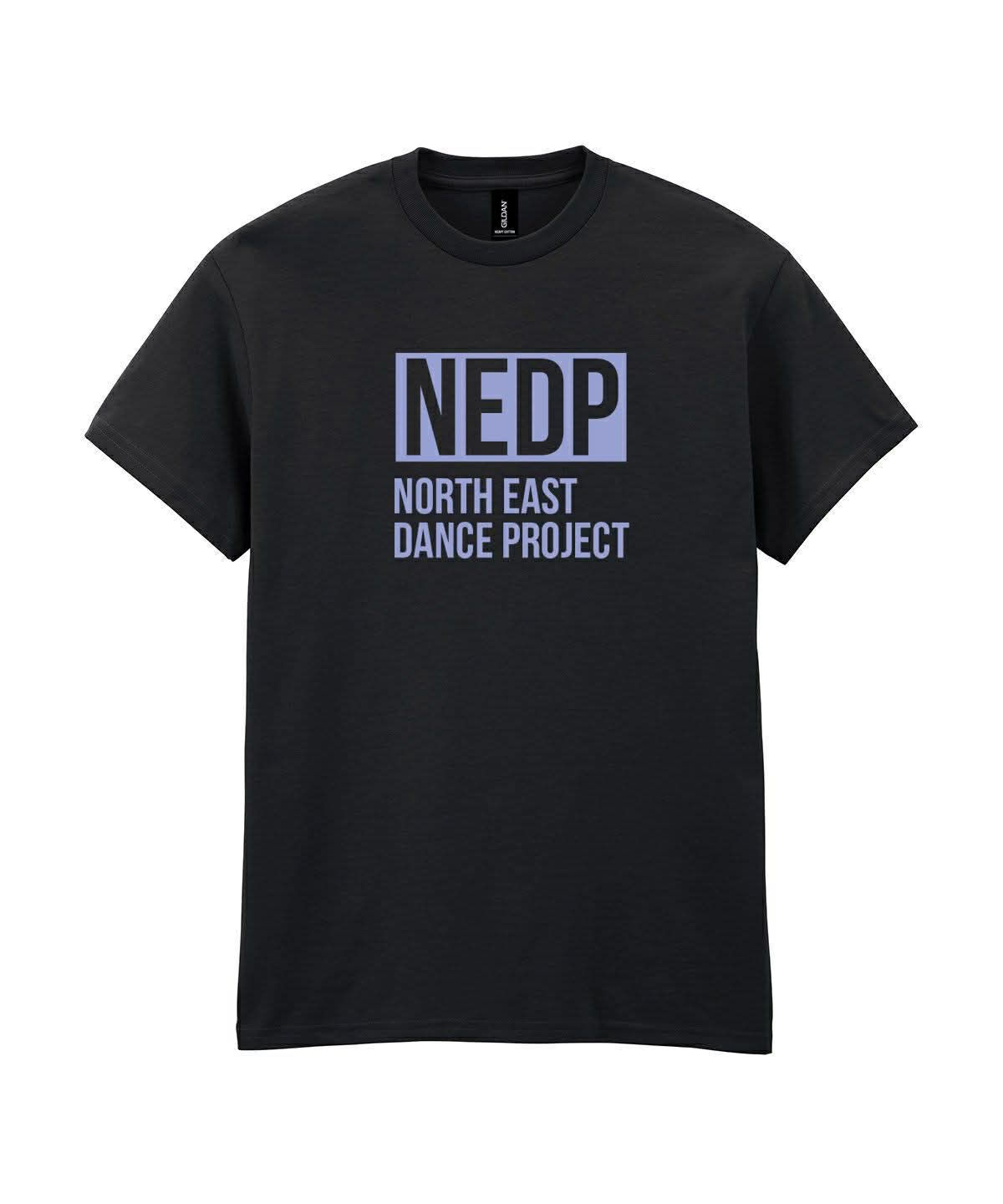 NEDP Black T-shirt Full Print