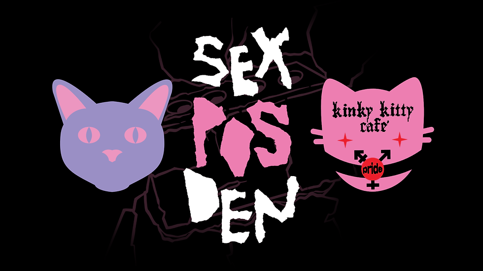 SEX POS DEN: Alt*Prajd Sex Positivity Day + Kinky Kitty Cafe = AMAZEBALLS!