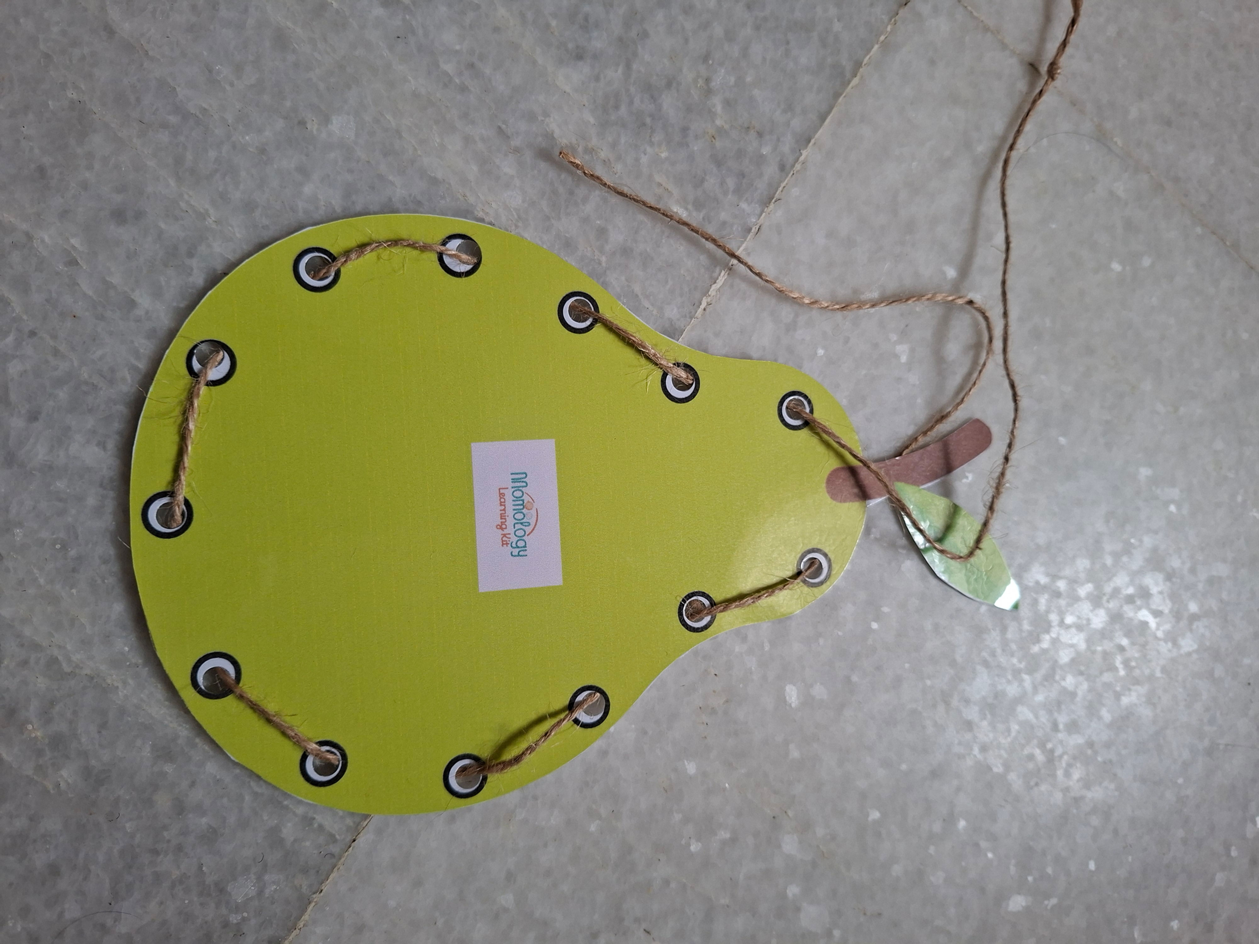 Fruits lacing activities 