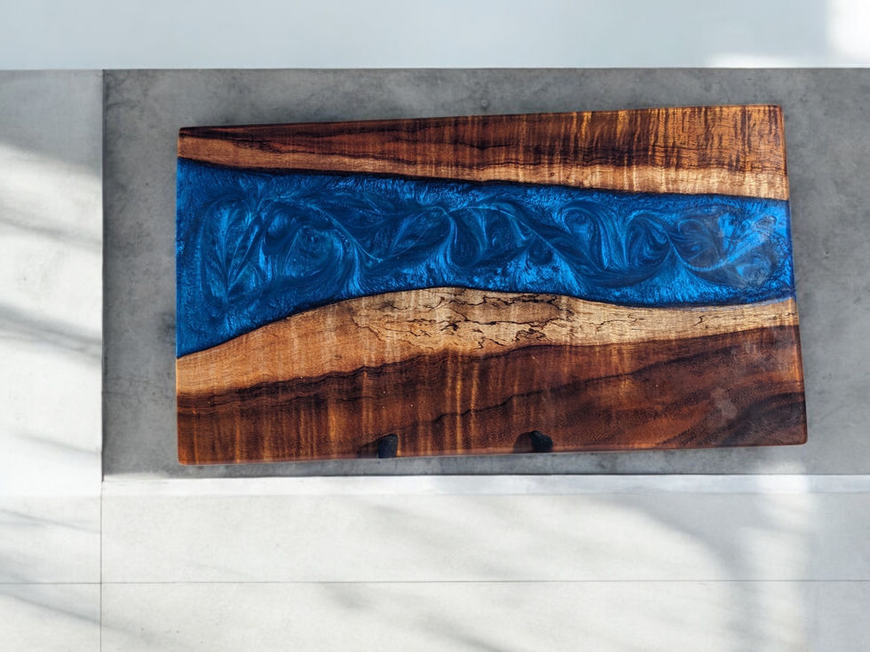 DB Koa river board back side