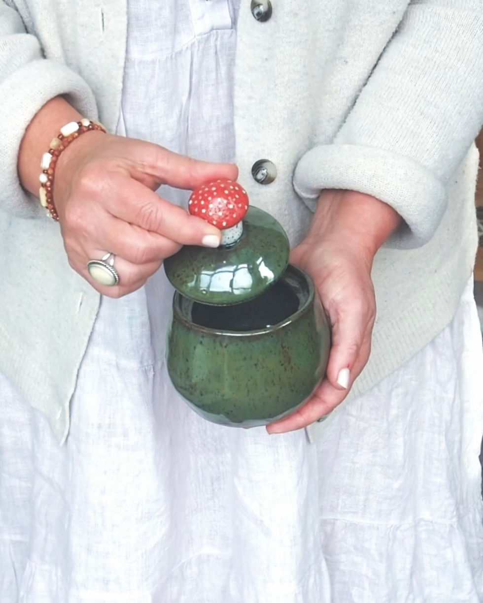 Thumbnail: Toadstool Sugar Dish