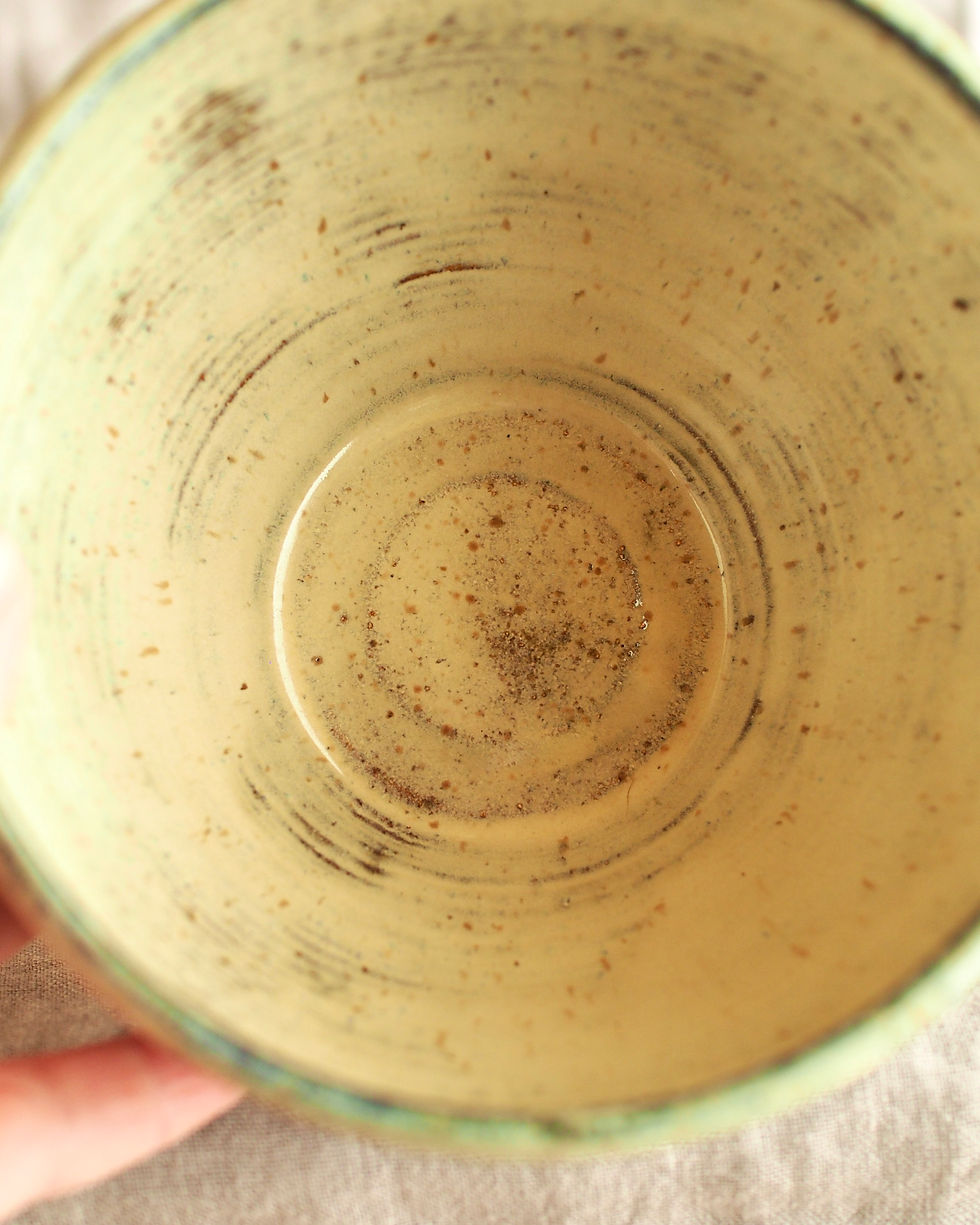 Thumbnail: Large Mountain Sunset Landscape Bowl